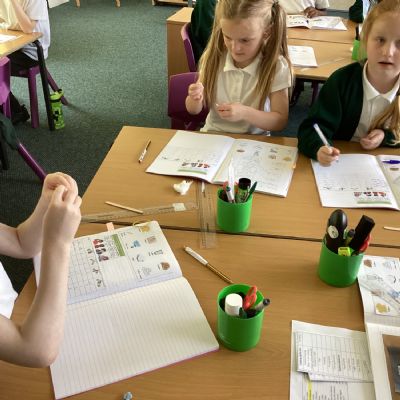 Science - properties of materials. We explored solids.