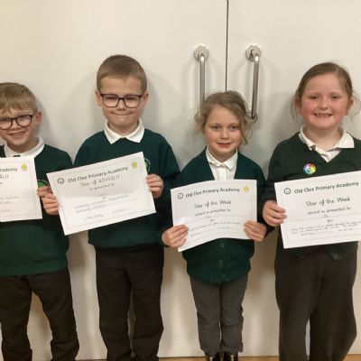 Year 2's Stars of the week
