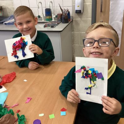 Being Artists - visit to Havelock Academy